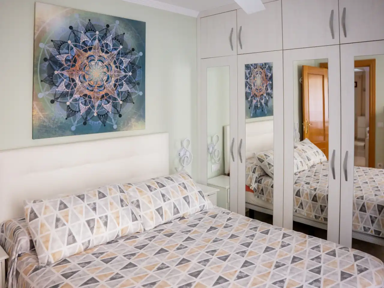 Bedroom of Flat for sale in Maracena  with Air Conditioner, Terrace and Balcony