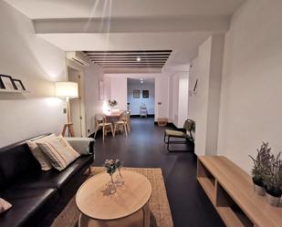 Living room of Apartment to rent in  Madrid Capital  with Air Conditioner and Pets allowed