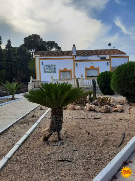 Vista exterior de Finca rústica en venda en Lorca amb Piscina i Balcó