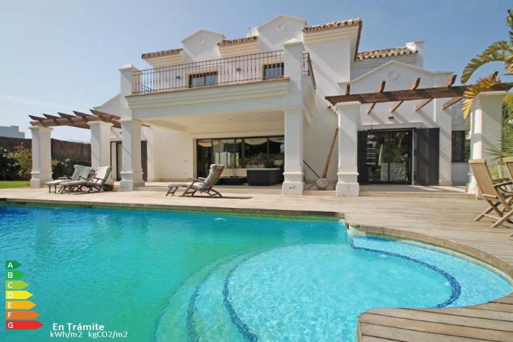 Exterior view of House or chalet to rent in Marbella  with Air Conditioner, Private garden and Terrace