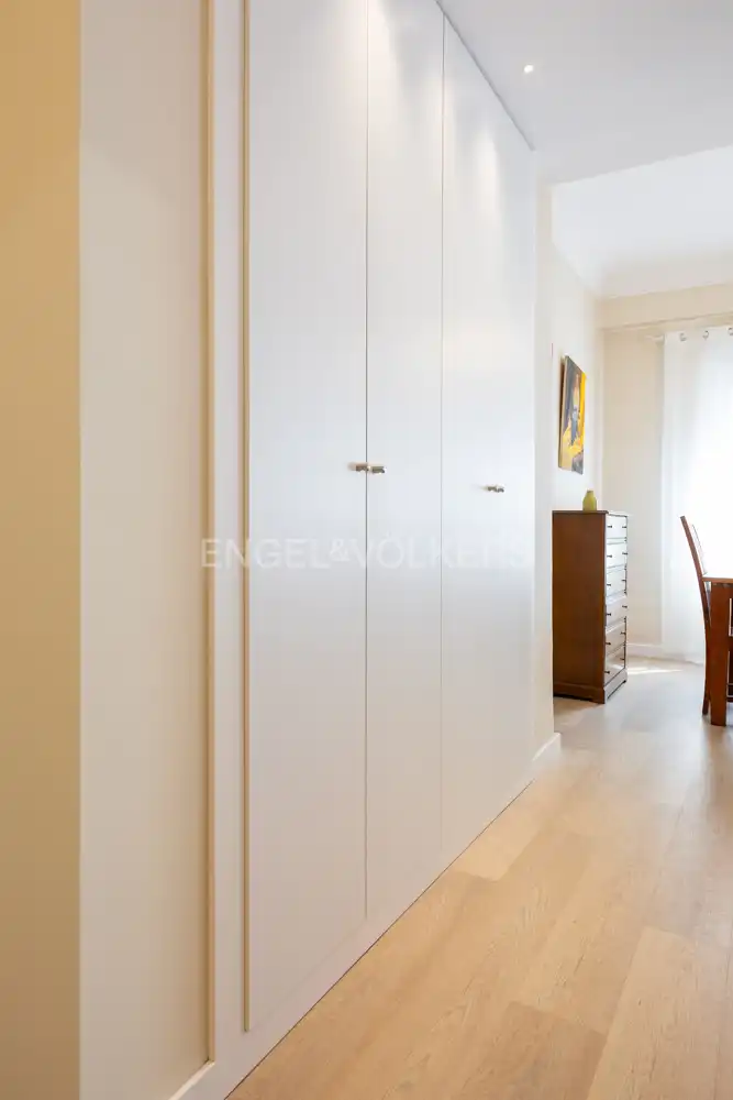 Schlafzimmer von Wohnung zur Miete in Valencia mit Klimaanlage, Heizung und Möbliert