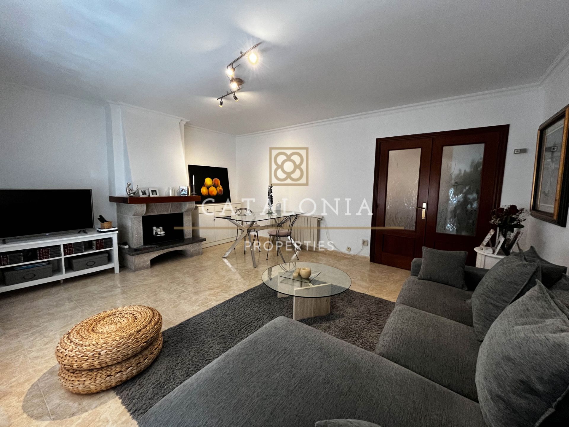 Living room of Attic for sale in Mataró  with Heating and Balcony