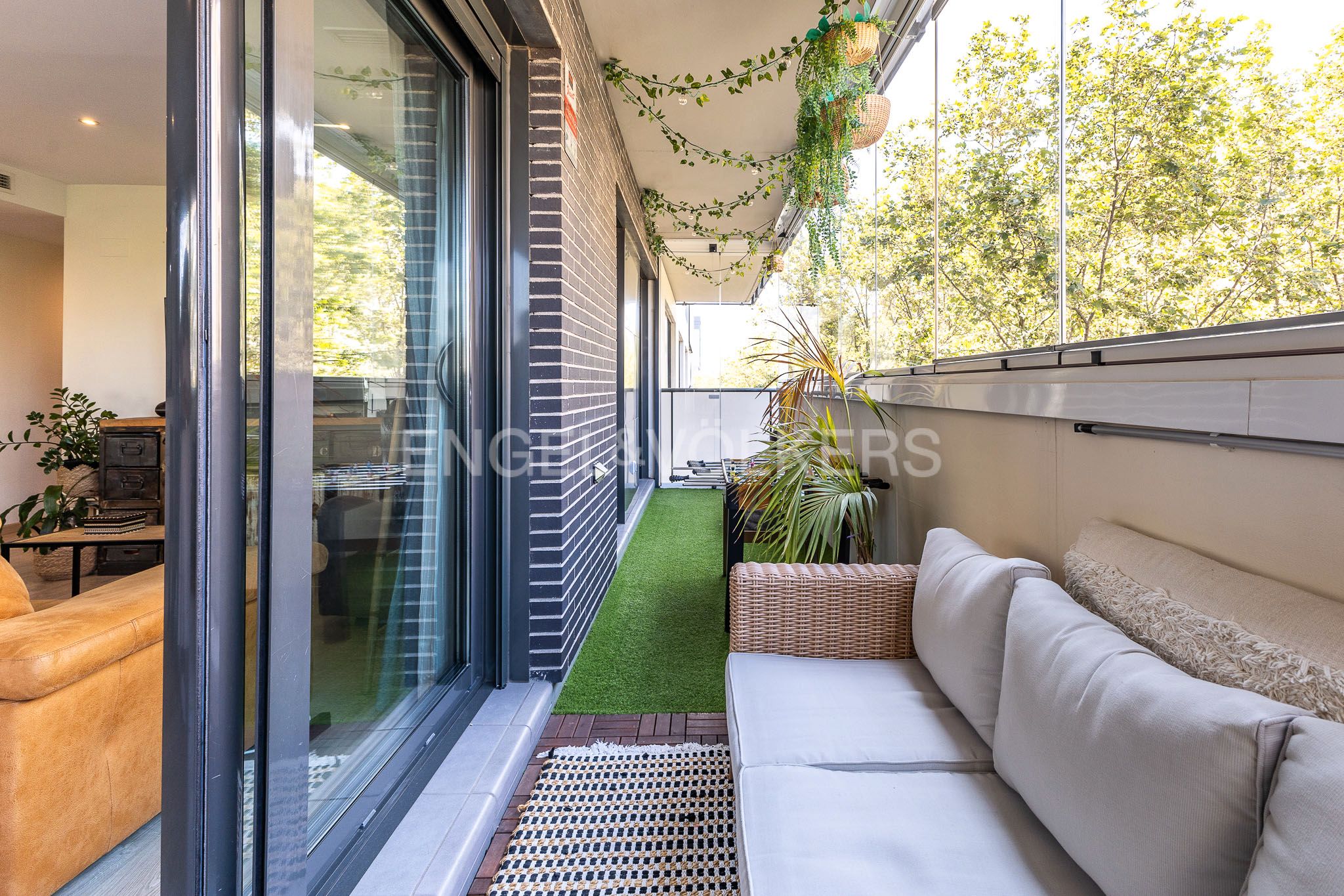 Terrassa de Apartament en venda en  Barcelona Capital amb Aire condicionat, Calefacció i Parquet
