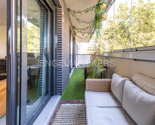 Terrace of Apartment for sale in  Barcelona Capital  with Air Conditioner, Heating and Parquet flooring