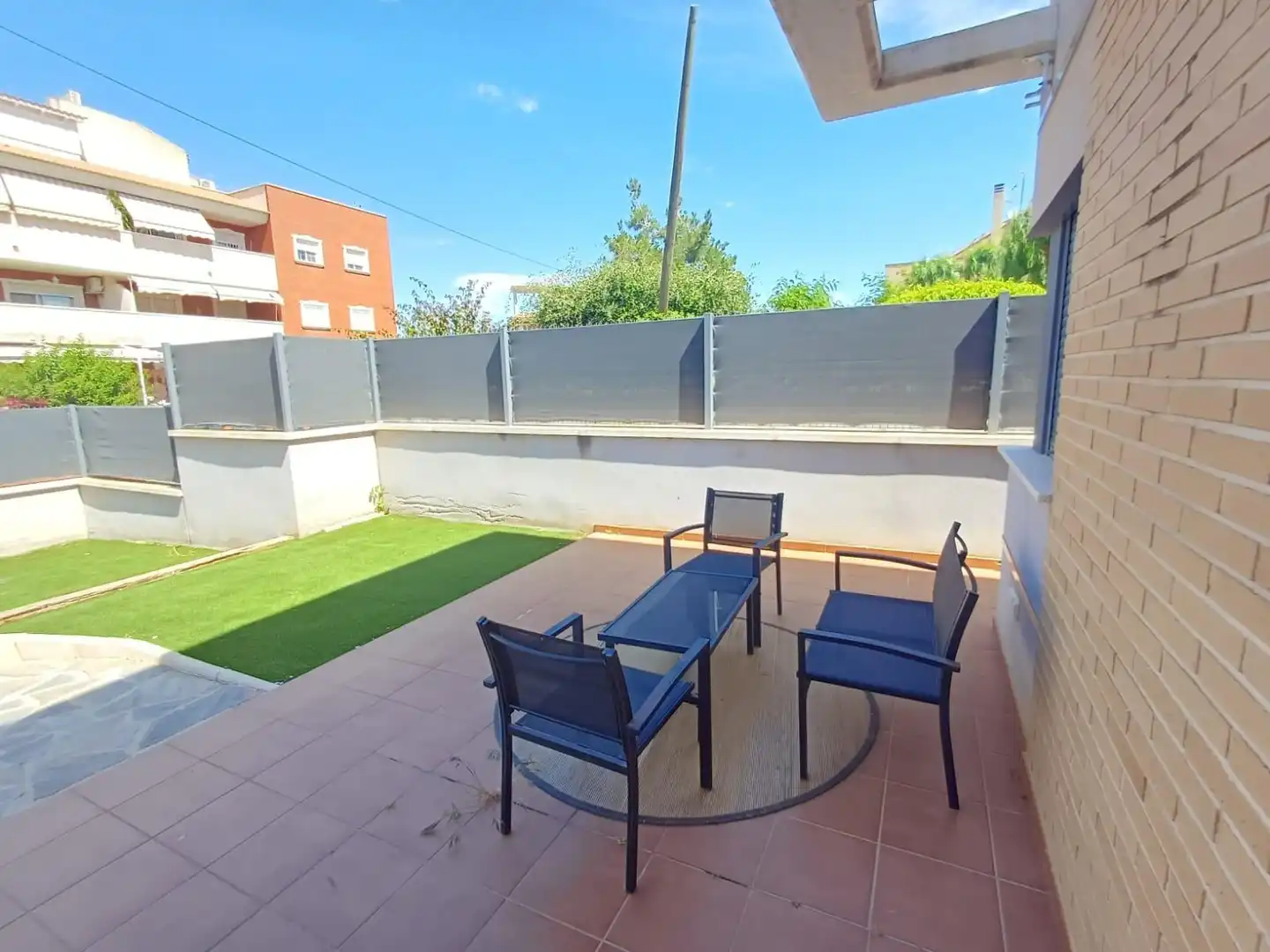 Terrasse von Erdgeschoss zur Miete in Murcia mit Klimaanlage, Heizung und Parkett