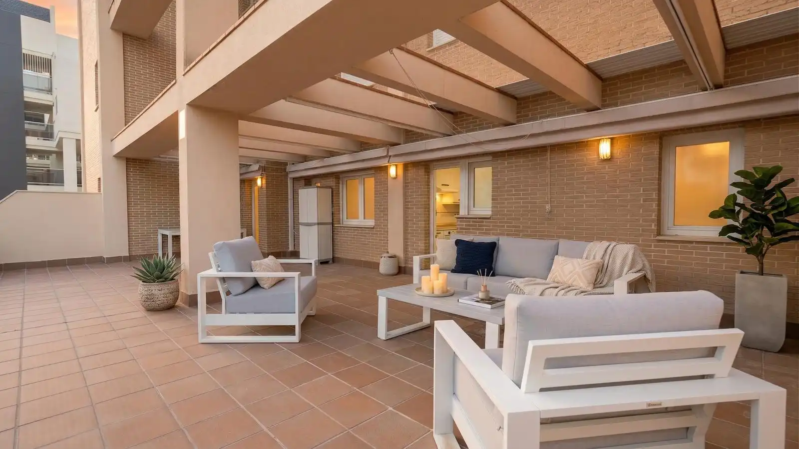 Terrace of Apartments for sale in Dénia  with Air Conditioner, Heating and Terrace