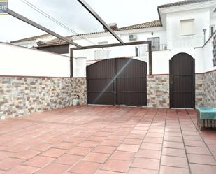 Exterior view of Single-family semi-detached for sale in Sanlúcar de Barrameda  with Air Conditioner, Heating and Terrace