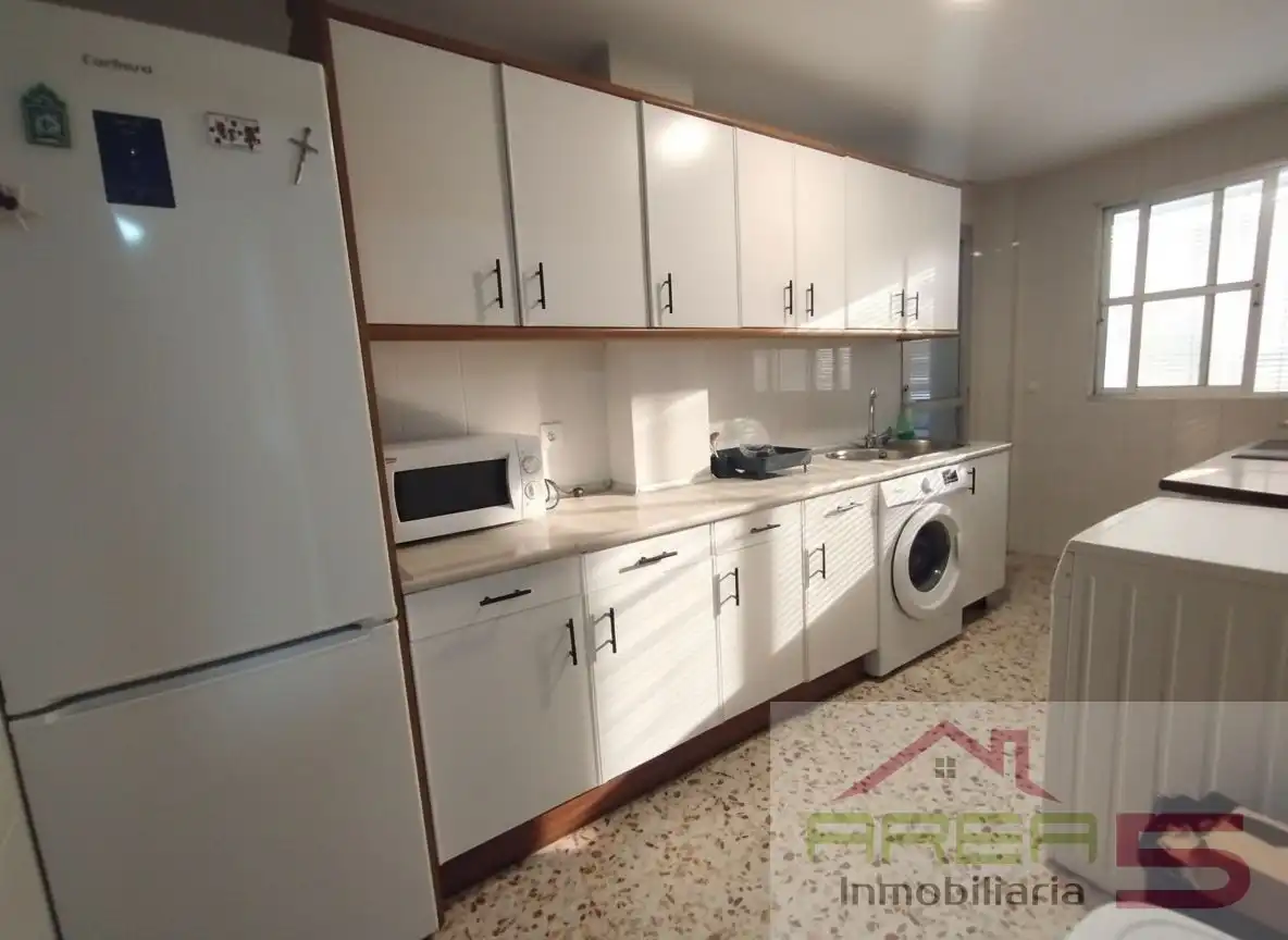 Cocina de Piso de alquiler en Mérida con Aire acondicionado, Amueblado y Horno