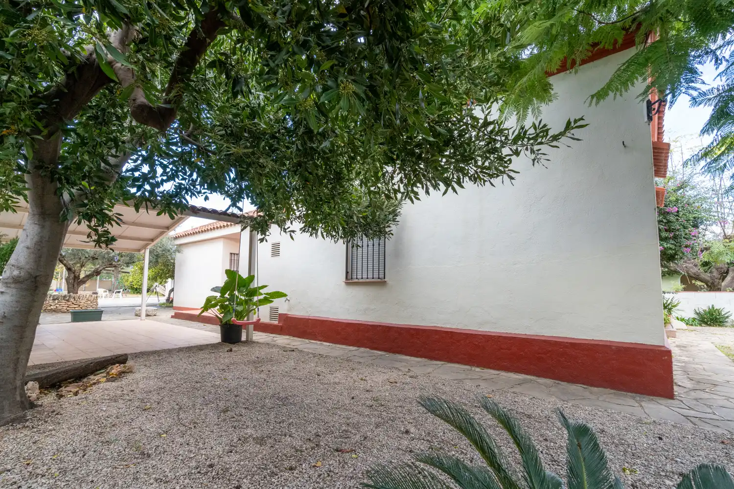 Vista exterior de Casa o chalet en venta en Santa Bàrbara con Calefacción, Jardín privado y Terraza