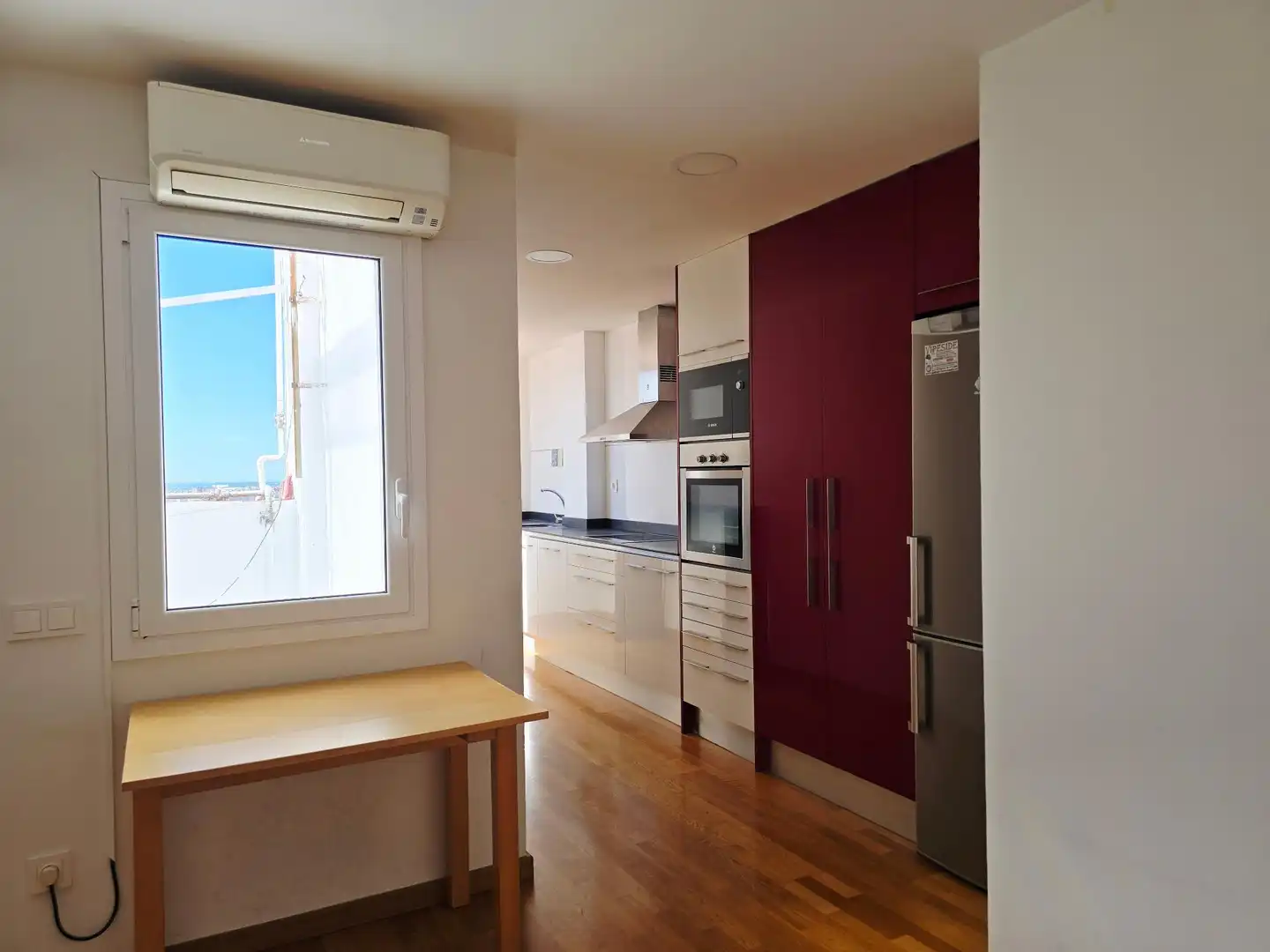 Kitchen of Attic for sale in Barcelona  with Air Conditioner, Heating and Terrace