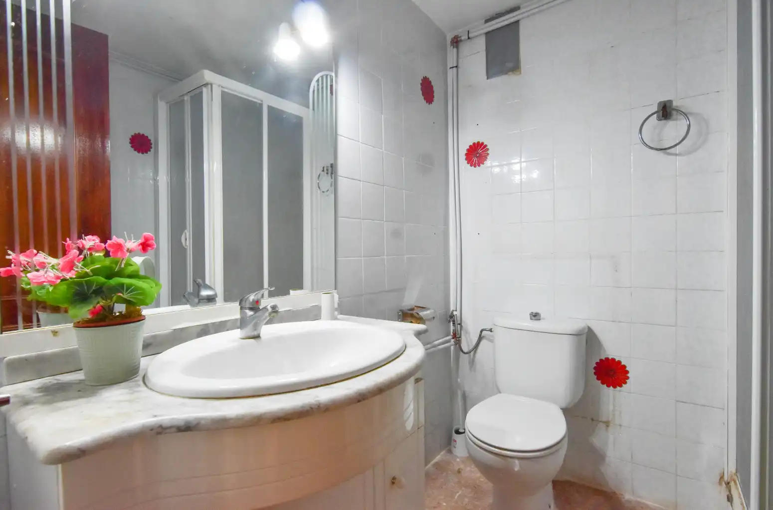 Bathroom of Flat for sale in Massamagrell  with Air Conditioner and Balcony