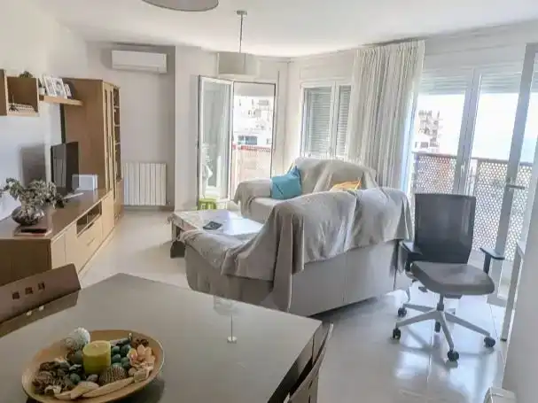 Sala de estar de Piso en venta en Vinaròs con Aire acondicionado y Balcón