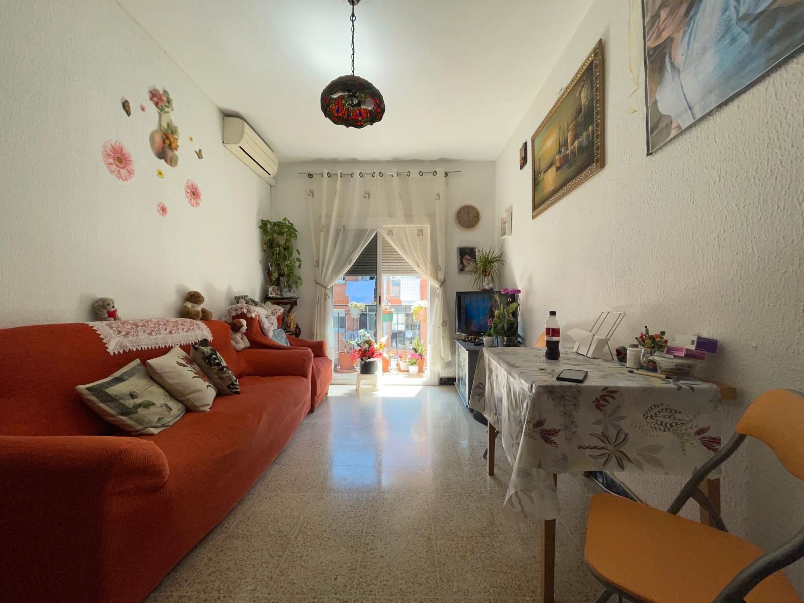 Sala de estar de Piso en venta en  Barcelona Capital con Aire acondicionado, Amueblado y Horno