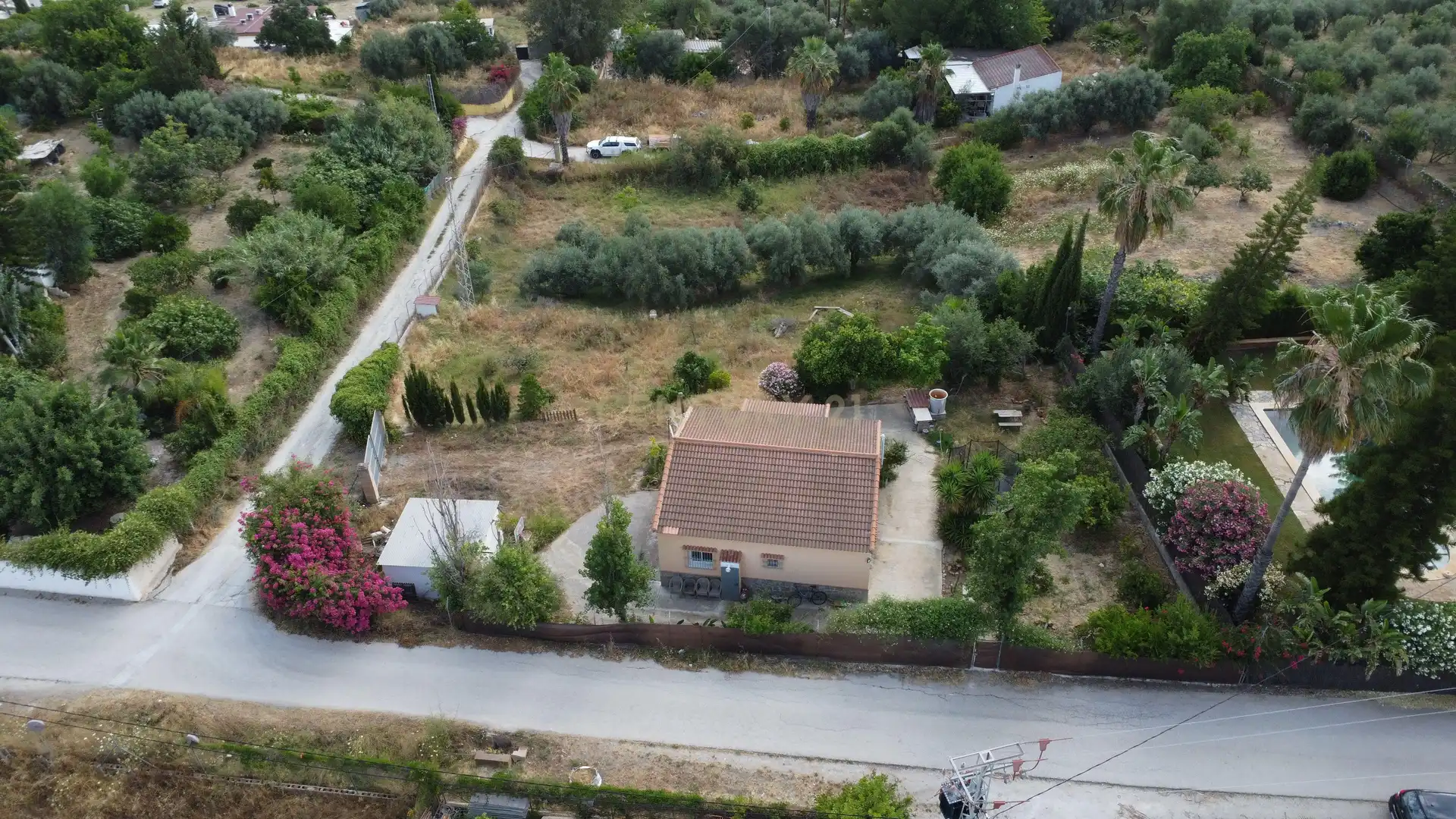 Finca rústica en venta en Alhaurín El Grande con Aire acondicionado, Jardín privado y Trastero