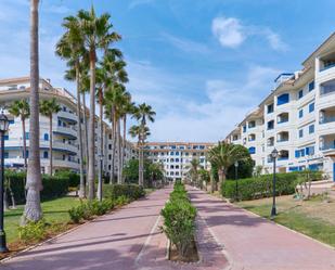 Exterior view of Flat for sale in Manilva  with Private garden, Terrace and Furnished