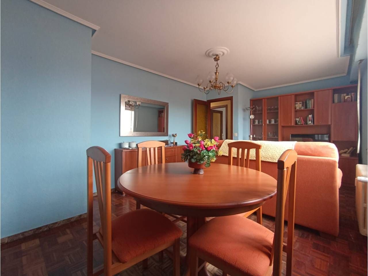 Dining room of Flat for sale in Burgos Capital  with Heating, Terrace and Storage room