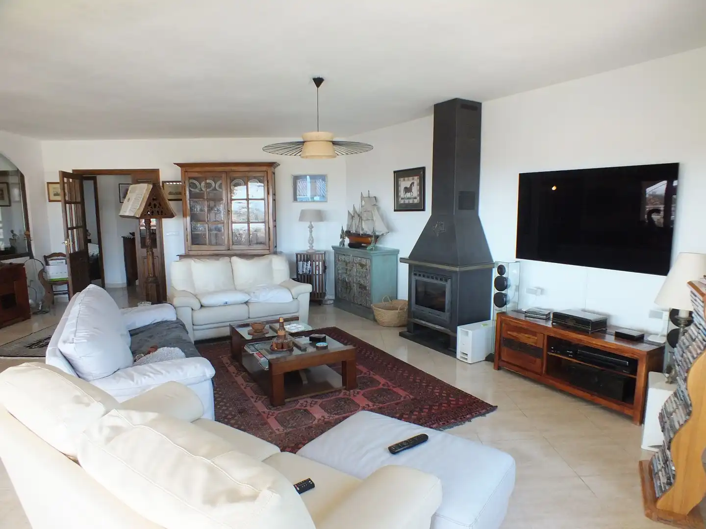 Living room of Houses for sale in Roses  with Air Conditioner, Heating and Private garden