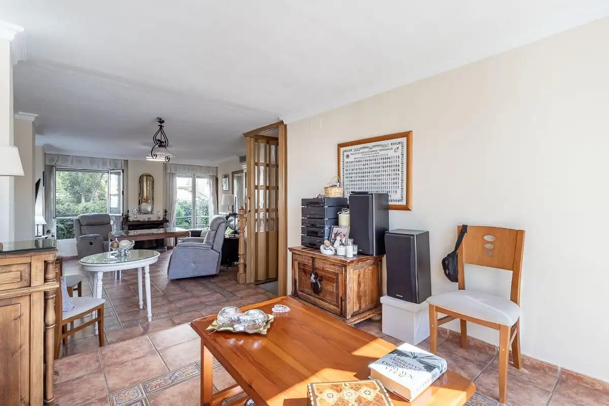 Sala de estar de Casa adosada en venta en Genil