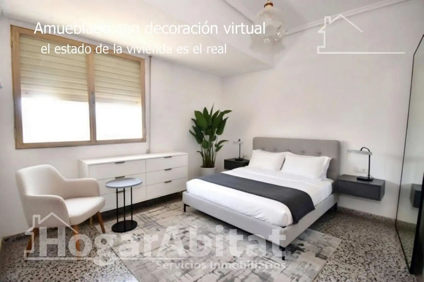 Bedroom of Flat for sale in Castellón de la Plana / Castelló de la Plana  with Air Conditioner, Heating and Furnished