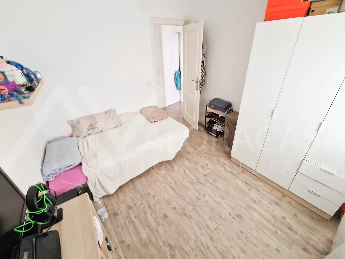 Bedroom of Flat for sale in Málaga  with Storage room and Furnished