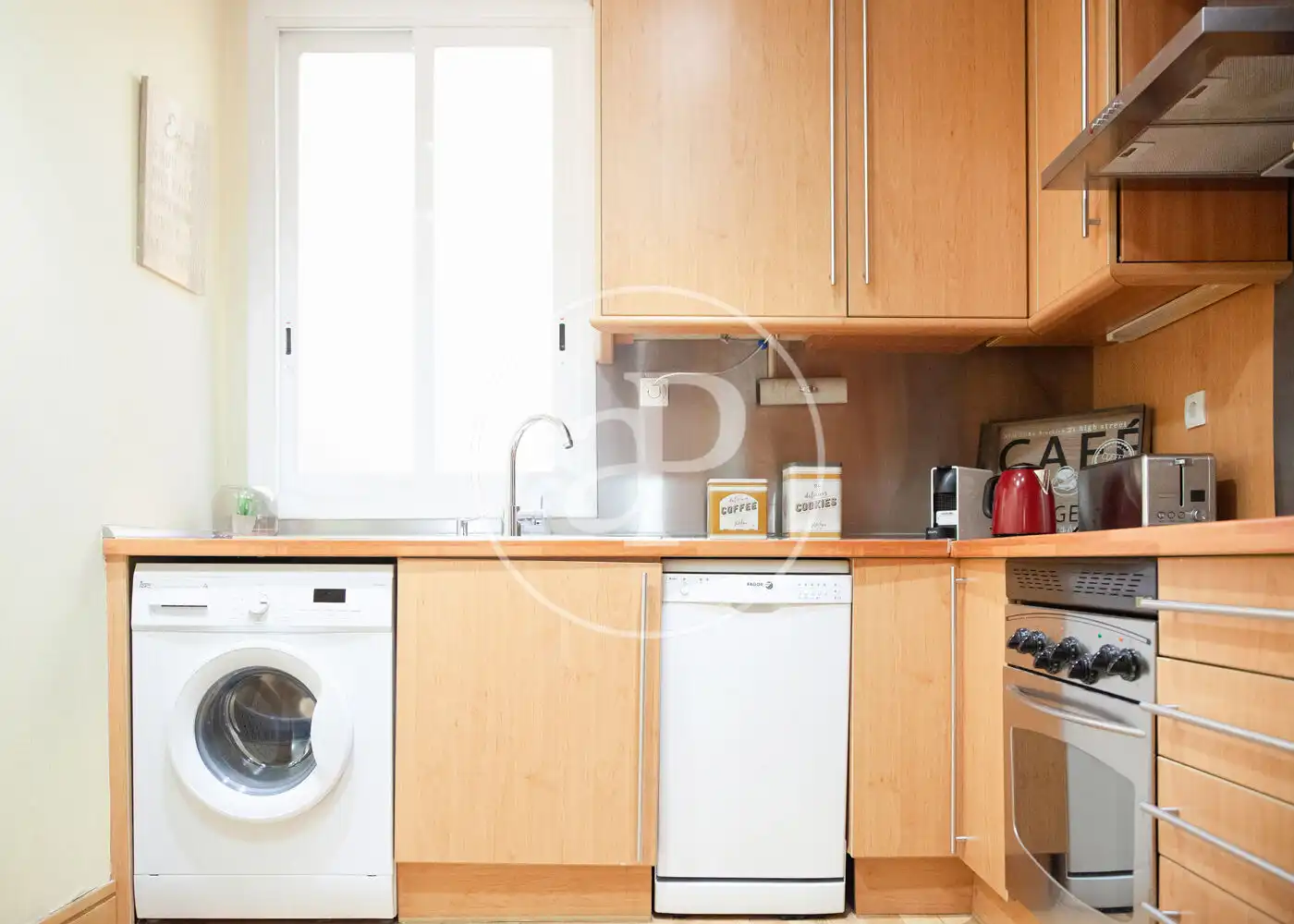 Kitchen of Flat for sale in Madrid  with Air Conditioner, Heating and Furnished