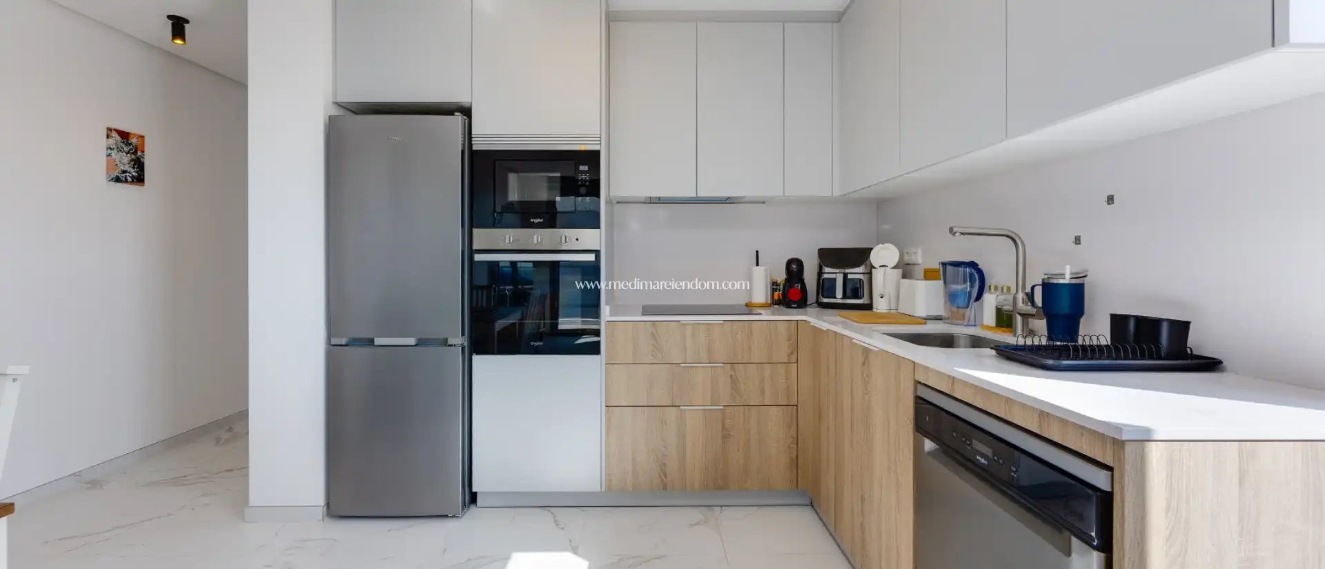 Cuina de Apartament en venda en Santa Pola amb Aire condicionat, Calefacció i Terrassa