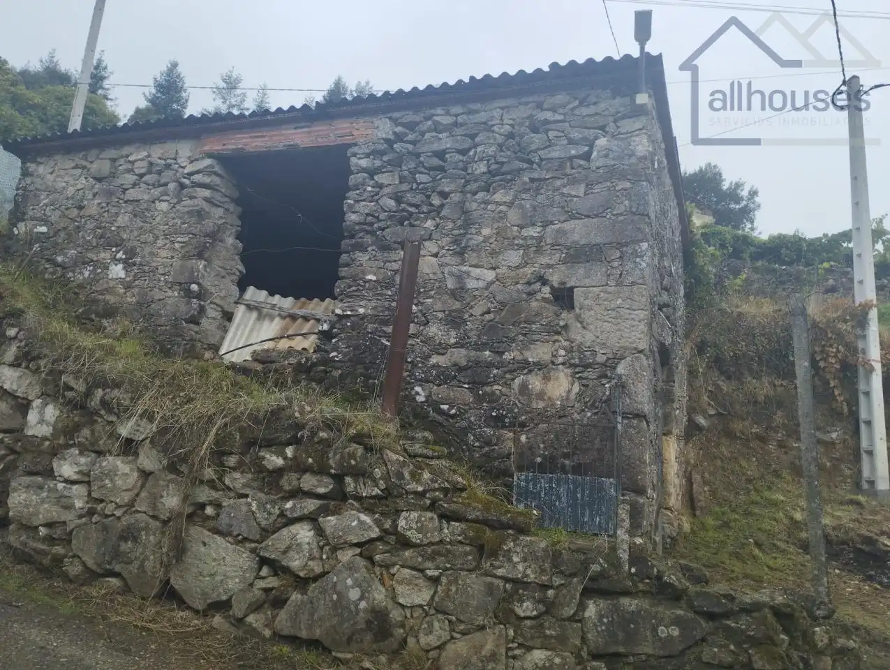 Vista exterior de Finca rústica en venta en Oia con Calefacción, Jardín privado y Terraza