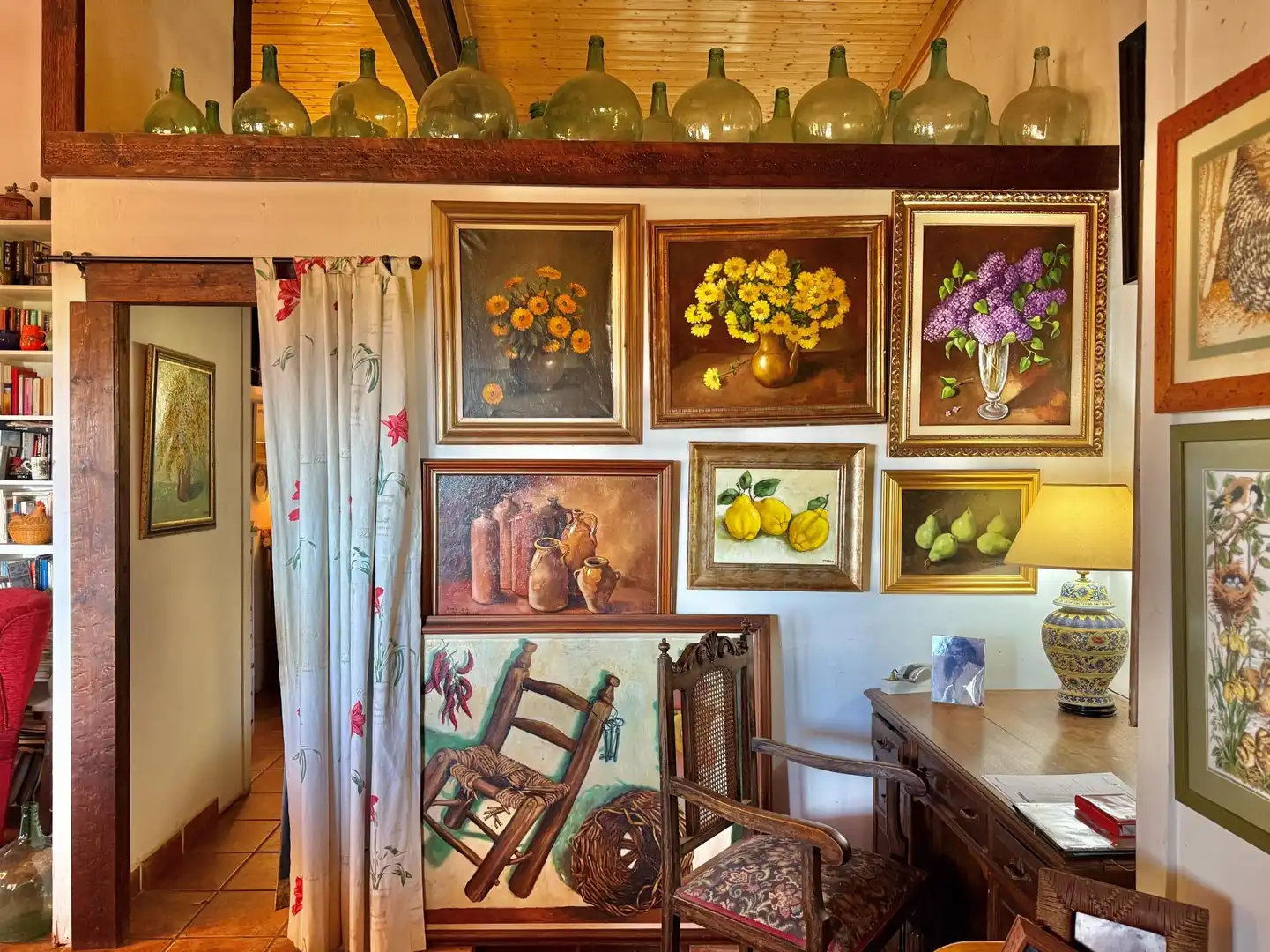 Comedor de Finca rústica en venta en Piedralaves con Jardín privado, Terraza y Trastero