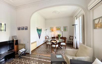 Wohnzimmer von Wohnung zum verkauf in  Barcelona Capital mit Klimaanlage, Terrasse und Balkon