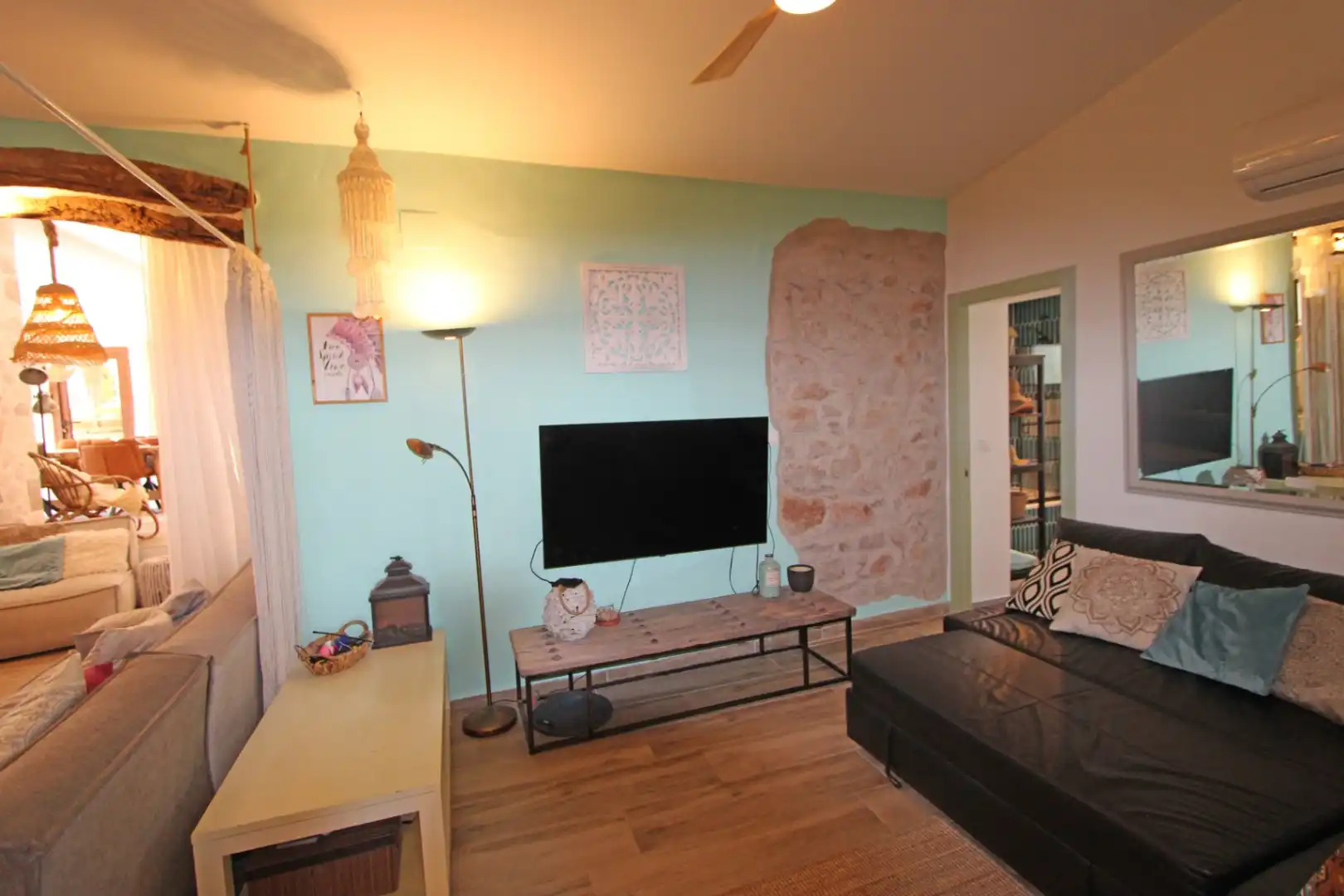 Sala de estar de Casa o chalet en venta en Alcalalí con Aire acondicionado, Calefacción y Jardín privado