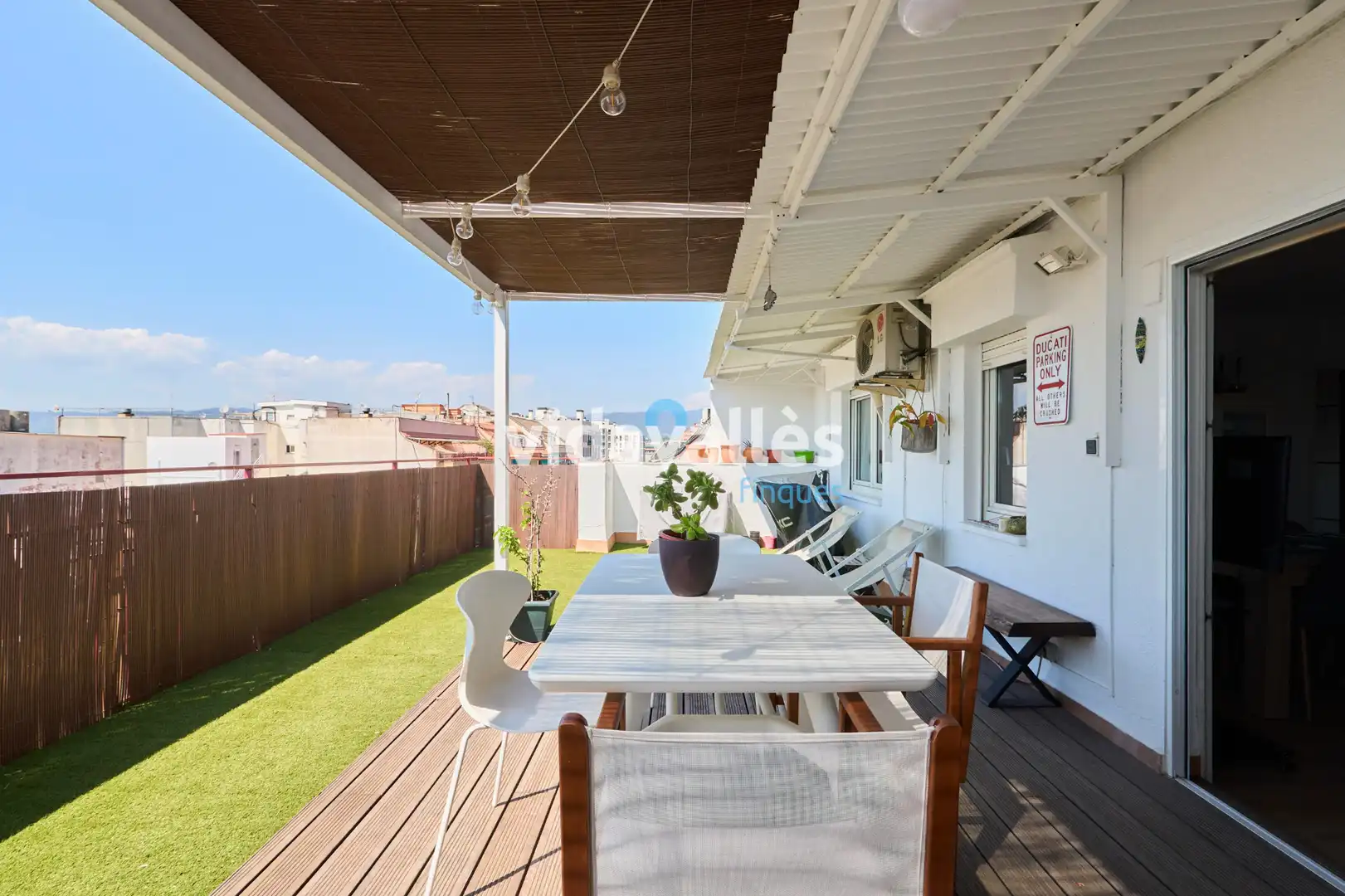 Terrace of Attic for sale in Granollers  with Air Conditioner, Heating and Parquet flooring