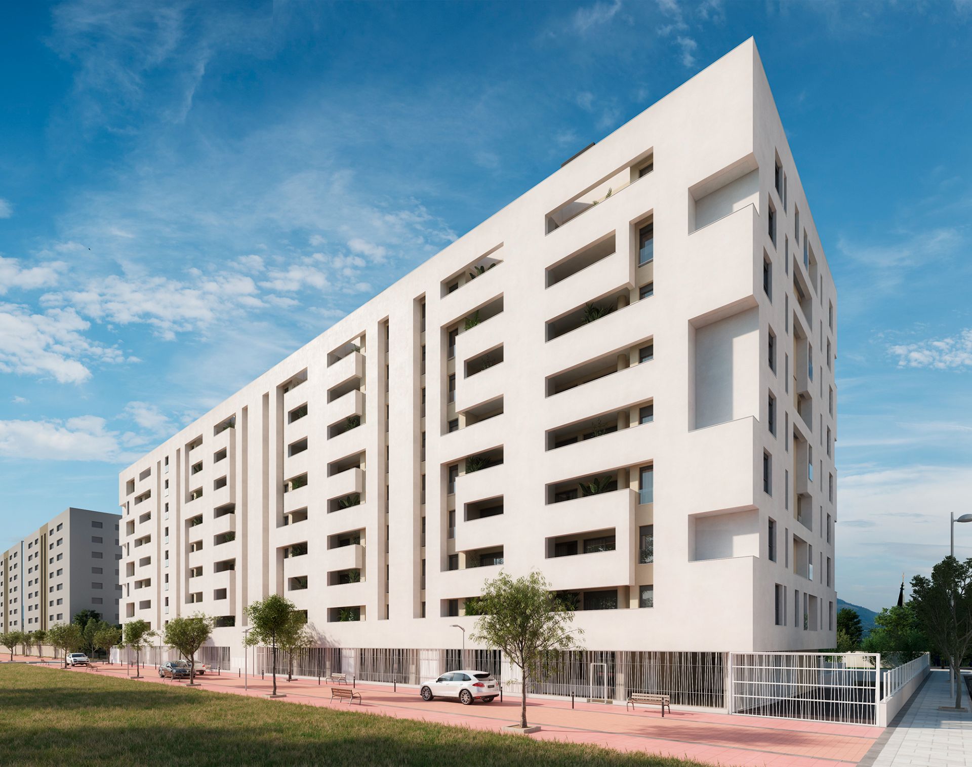 Vista exterior de Pis en venda en Seseña amb Aire condicionat, Terrassa i Traster