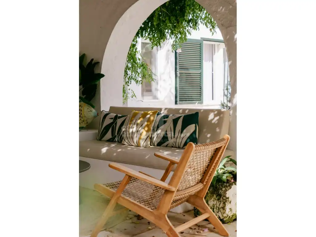 Terraza de Casa o chalet en venta en Es Castell con Aire acondicionado, Calefacción y Jardín privado