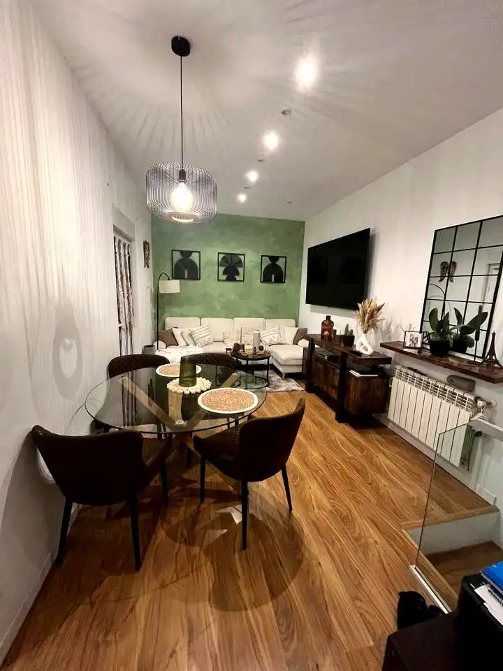 Living room of Duplexes for sale in Madrid