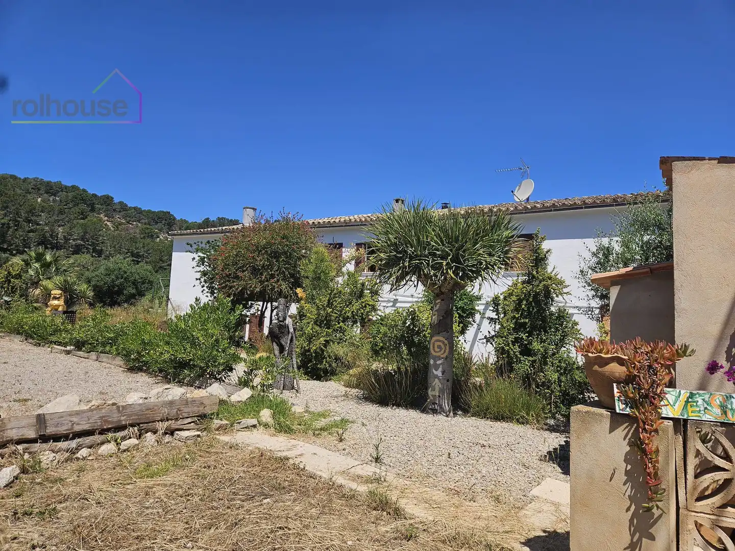 Jardí de Finca rústica en venda en Andratx amb Terrassa, Piscina i Balcó