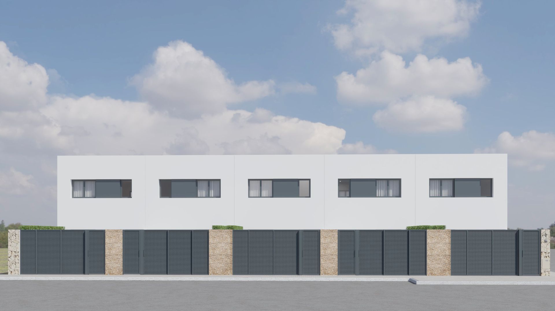 Vista exterior de Casa adosada en venda en Loriguilla