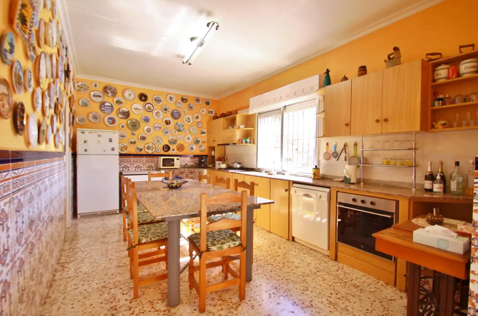 Cuina de Casa o xalet en venda en Novelda amb Jardí privat i Piscina