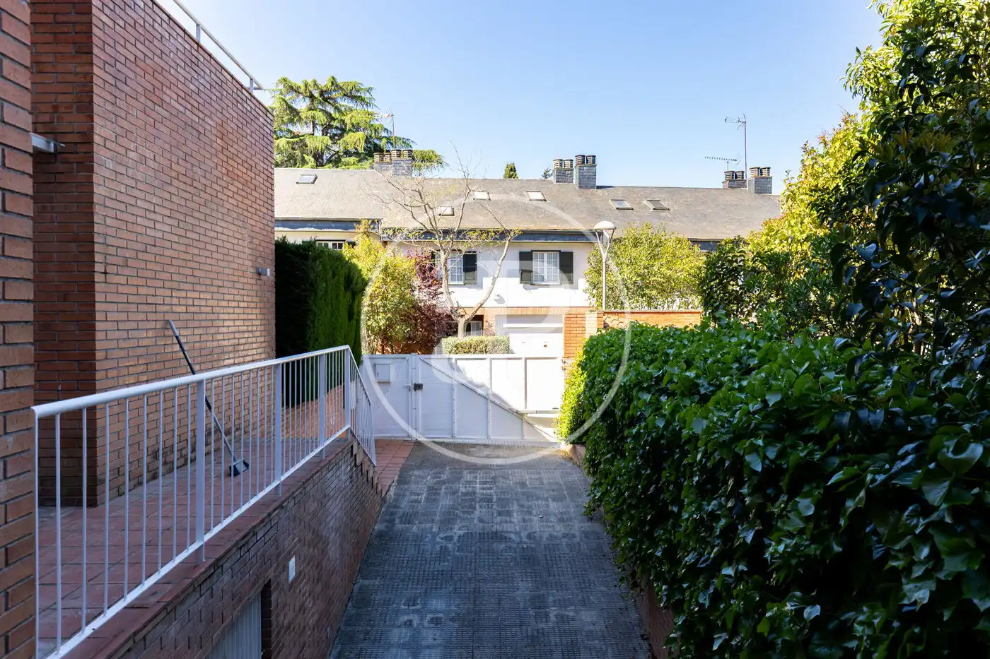 Exterior view of Detached homes for sale in Sant Cugat del Vallès  with Air Conditioner, Heating and Private garden