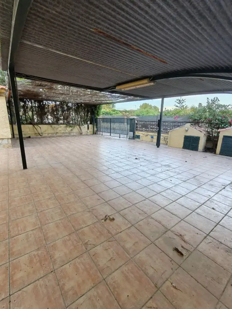 Terraza de Casa o chalet de alquiler en San Vicente del Raspeig / Sant Vicent del Raspeig con Aire acondicionado, Calefacción y Jardín privado