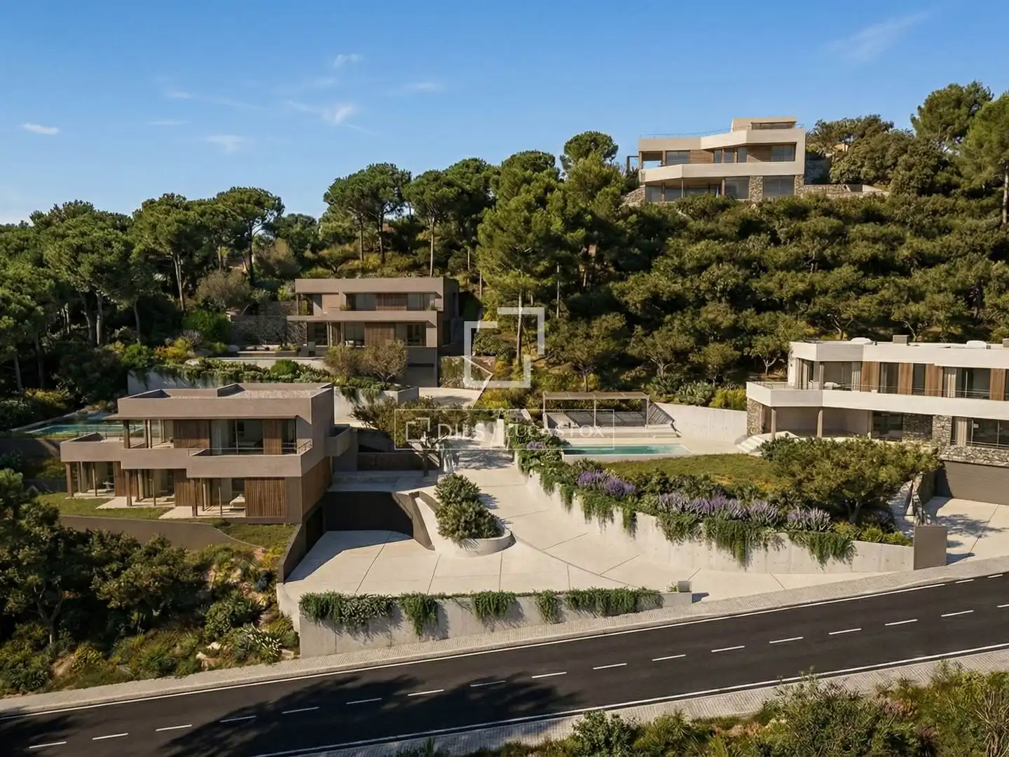 Exterior view of Houses for sale in Begur  with Air Conditioner, Heating and Private garden