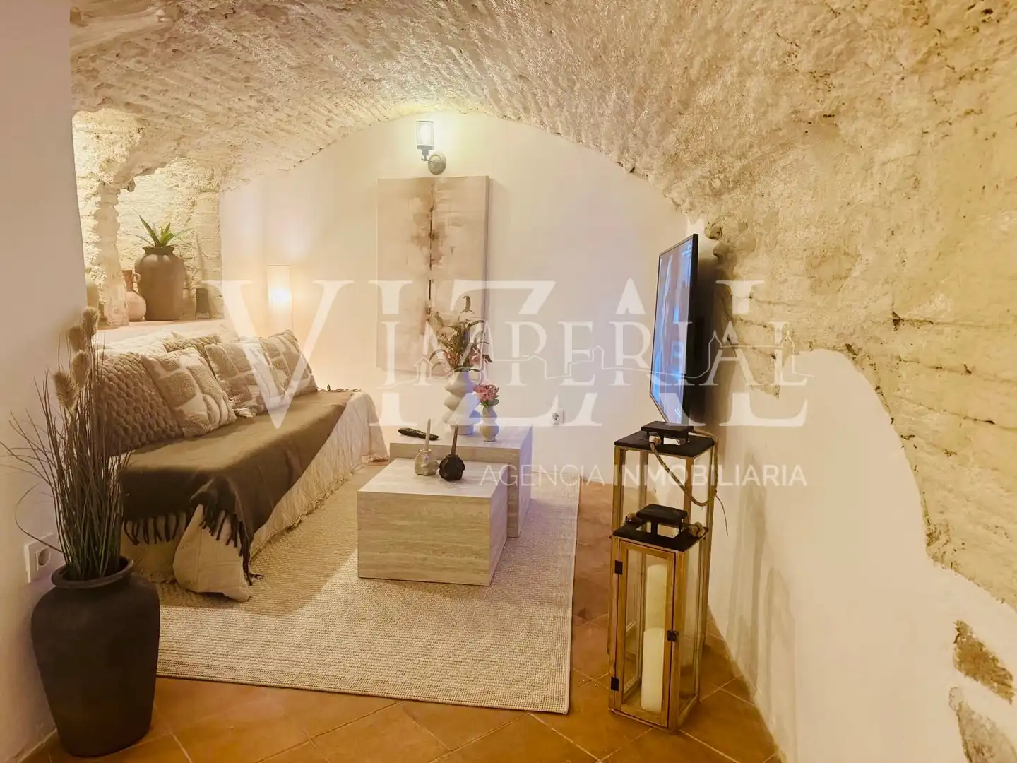 Living room of Flat for sale in Casco Histórico