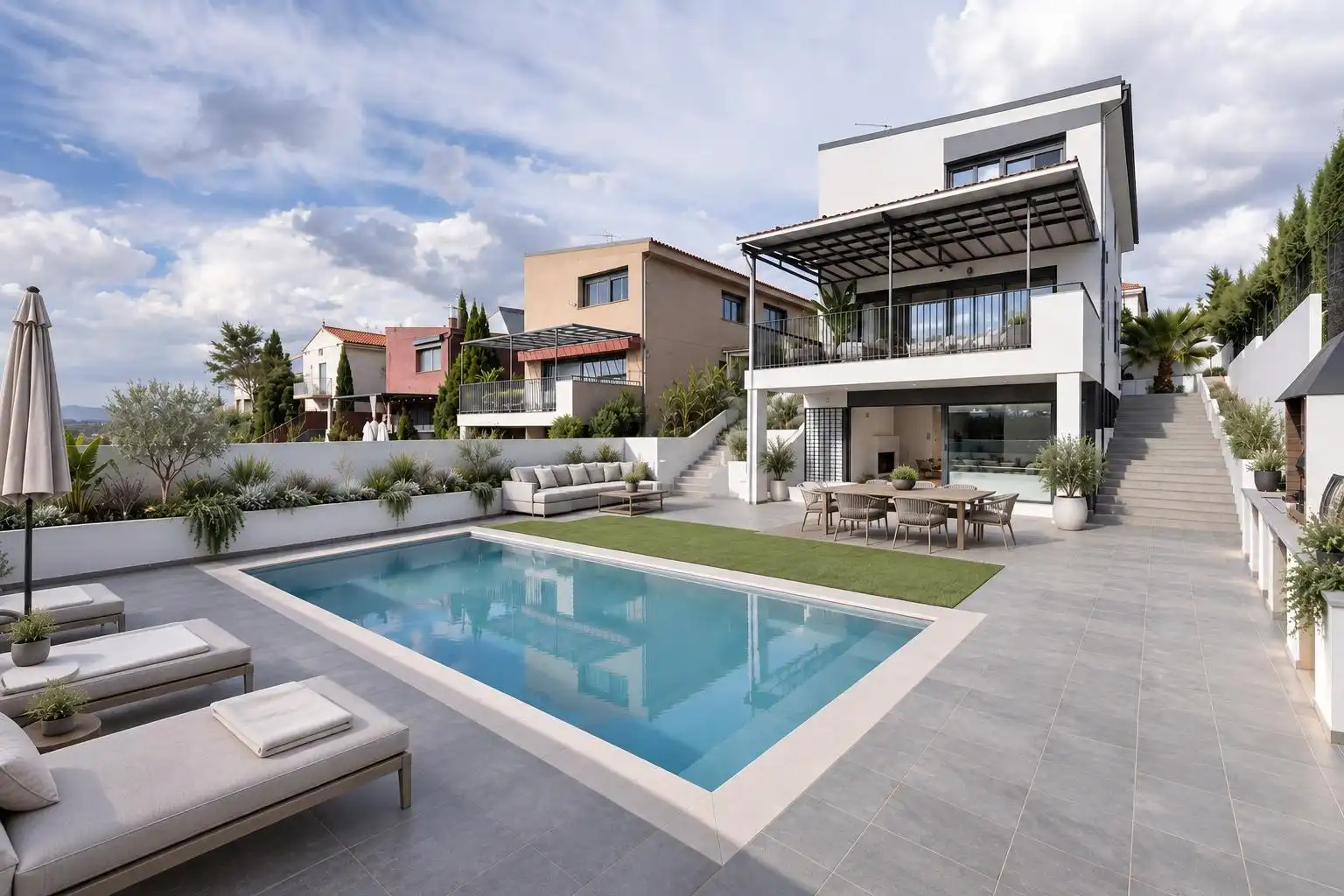 Villa mit Terrasse zum Verkauf in Barrio de la Vega, imagen 2