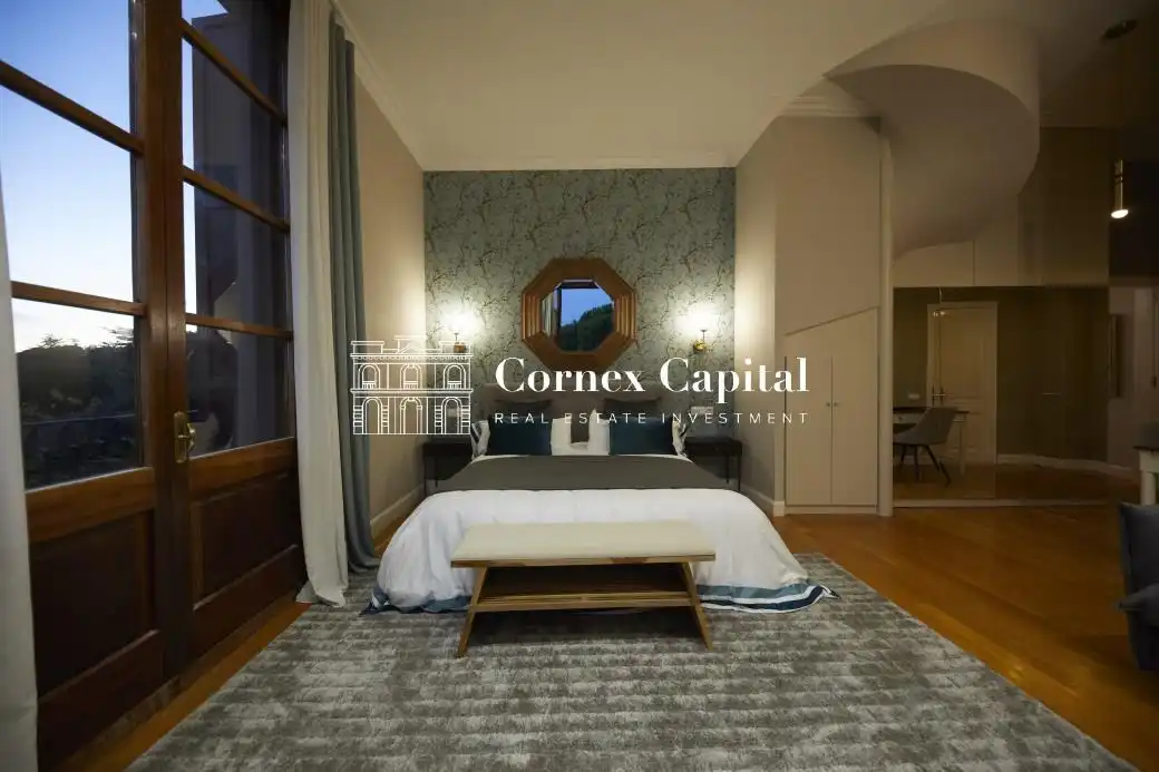 Schlafzimmer von Country house zum Verkauf in Sant Andreu de Llavaneres mit Privatgarten, Terrasse und Schwimmbad