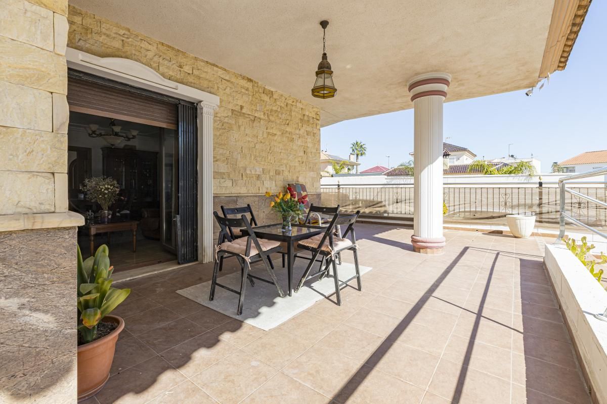 Terraza de Casa o chalet en venta en Alguazas con Aire acondicionado, Calefacción y Jardín privado
