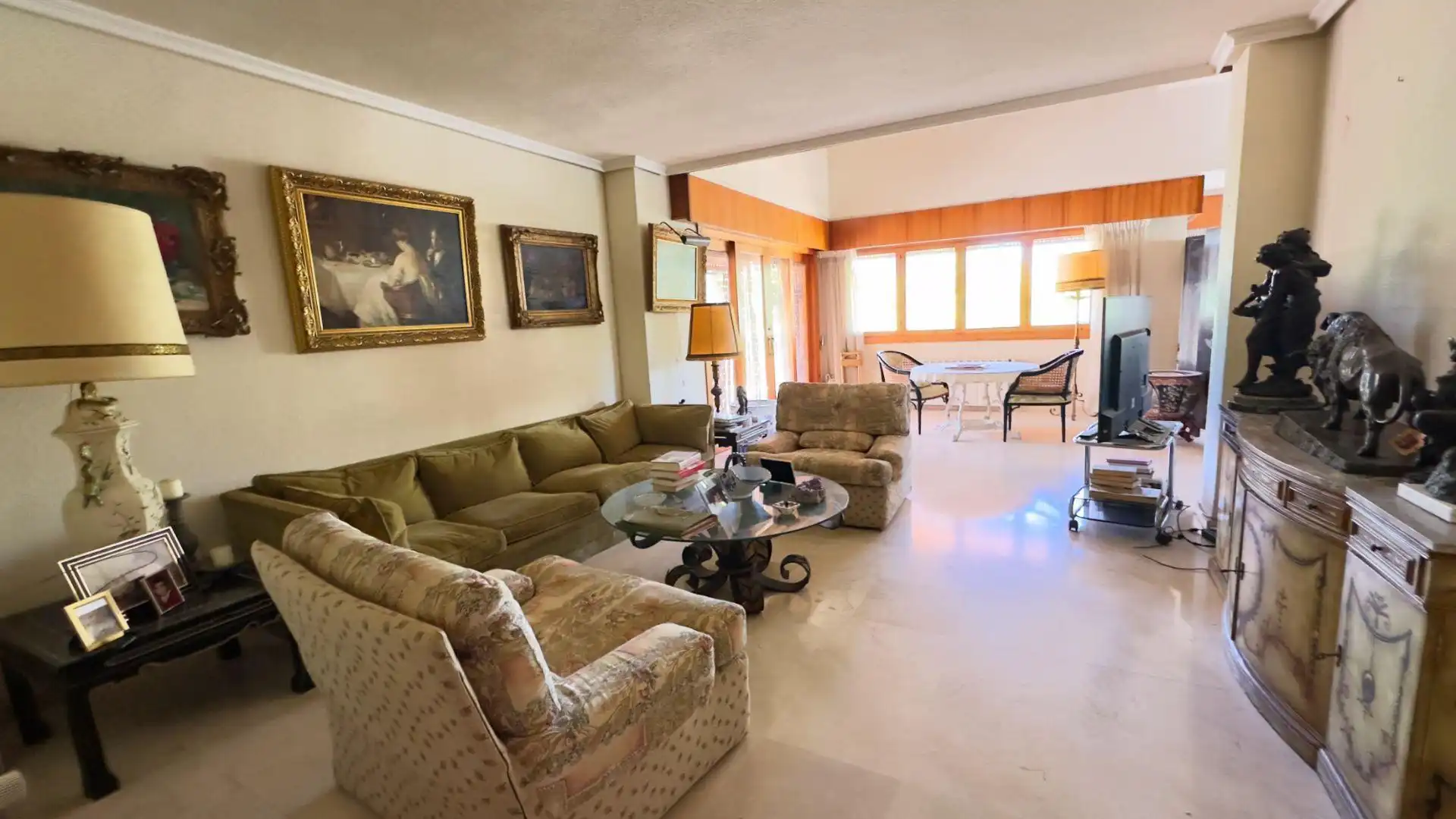 Sala d'estar de Dúplex en venda en Benidorm amb Aire condicionat, Calefacció i Moblat
