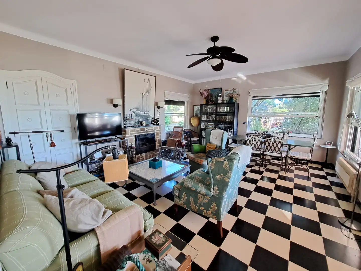 Living room of Houses for sale in Dénia  with Air Conditioner, Heating and Private garden