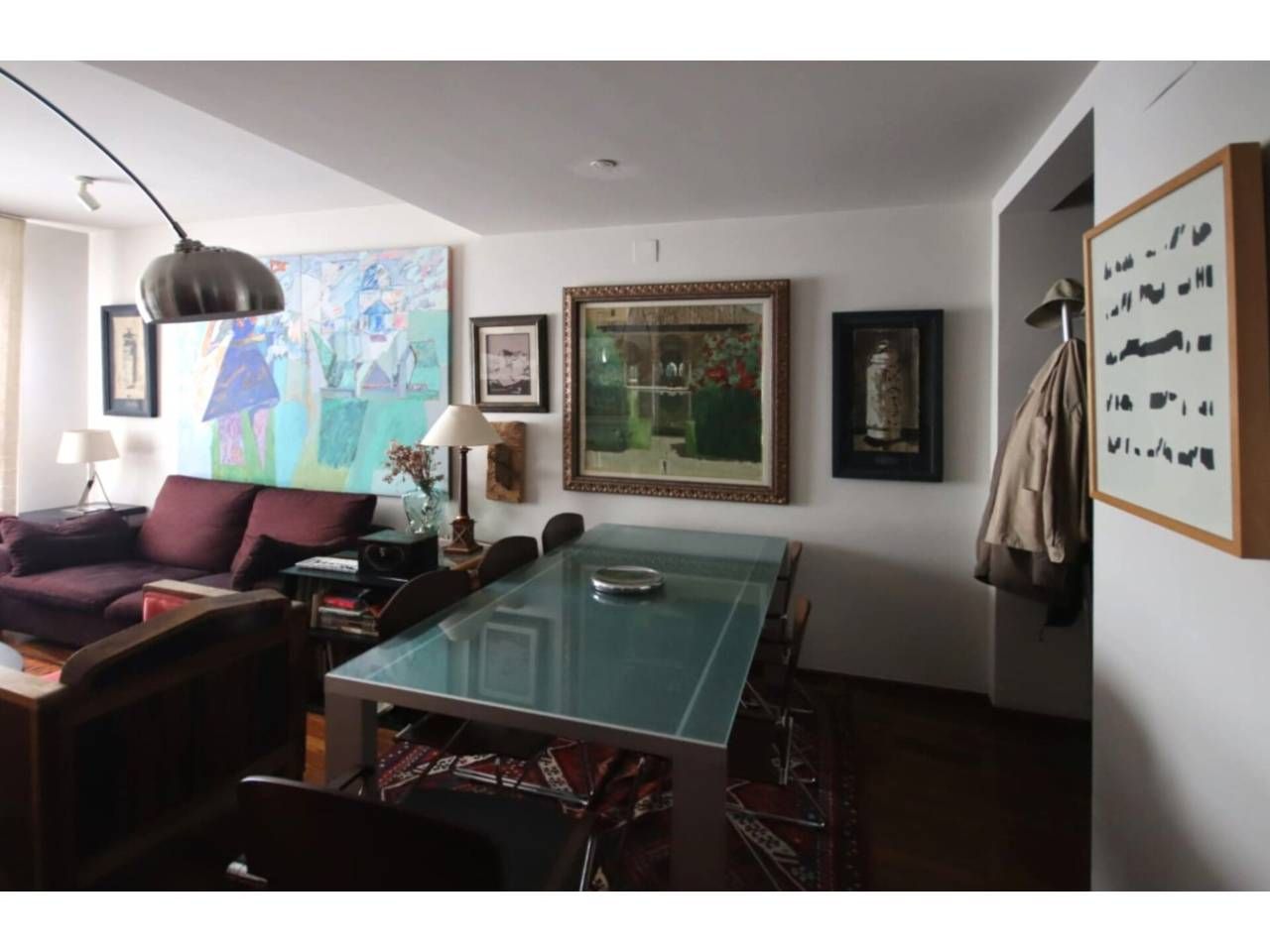 Dining room of Flat for sale in  Toledo Capital  with Air Conditioner and Parquet flooring