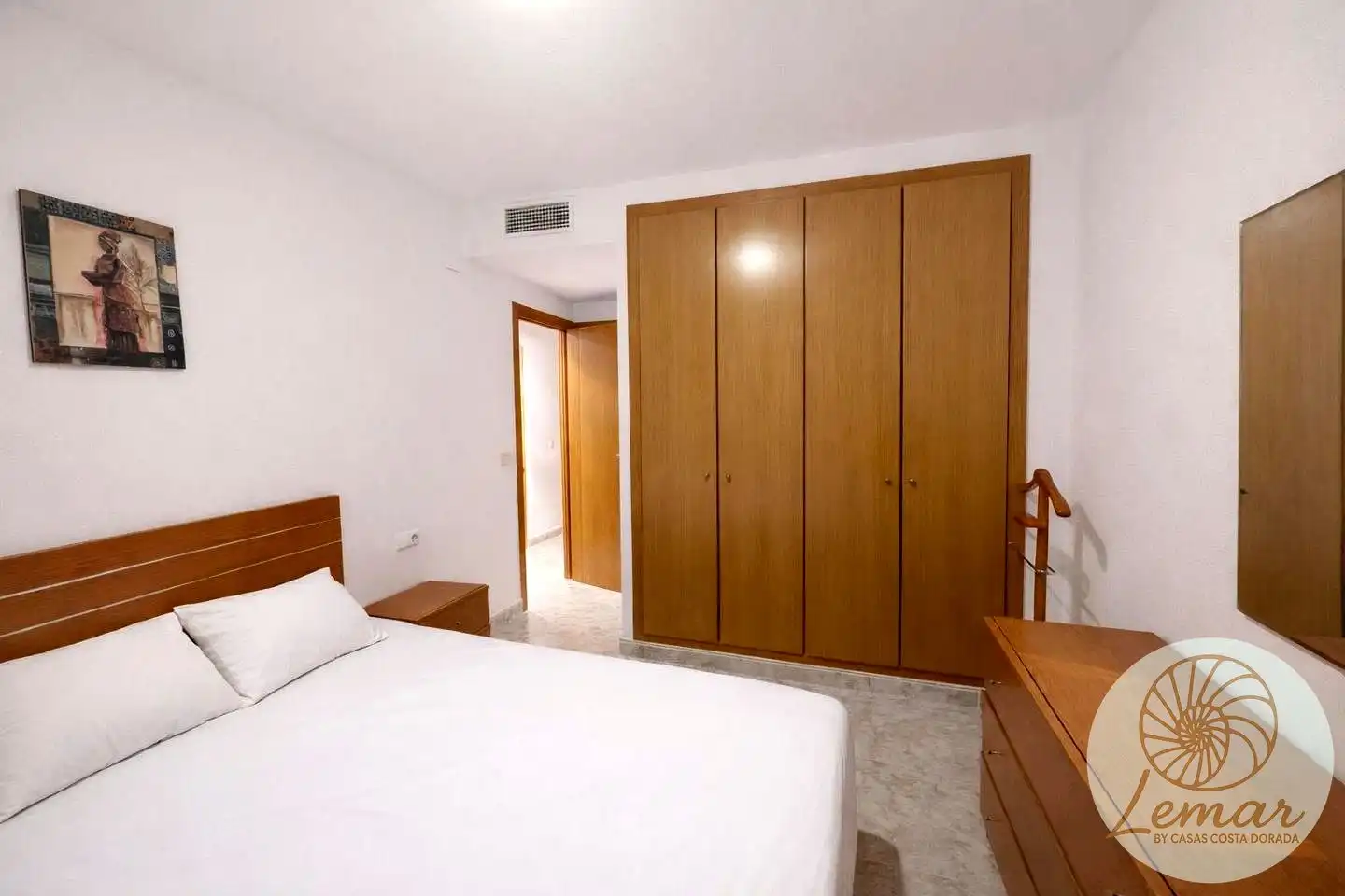 Bedroom of Flat for sale in L'Ametlla de Mar   with Air Conditioner and Furnished