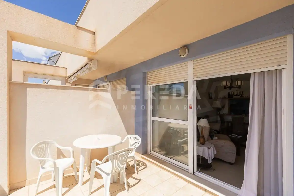 Terrace of Flat for sale in Roquetas de Mar  with Air Conditioner, Terrace and Furnished