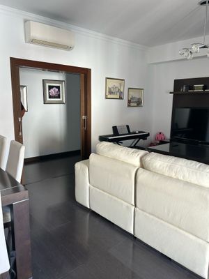 Living room of Flat for sale in Teba  with Air Conditioner, Terrace and Furnished